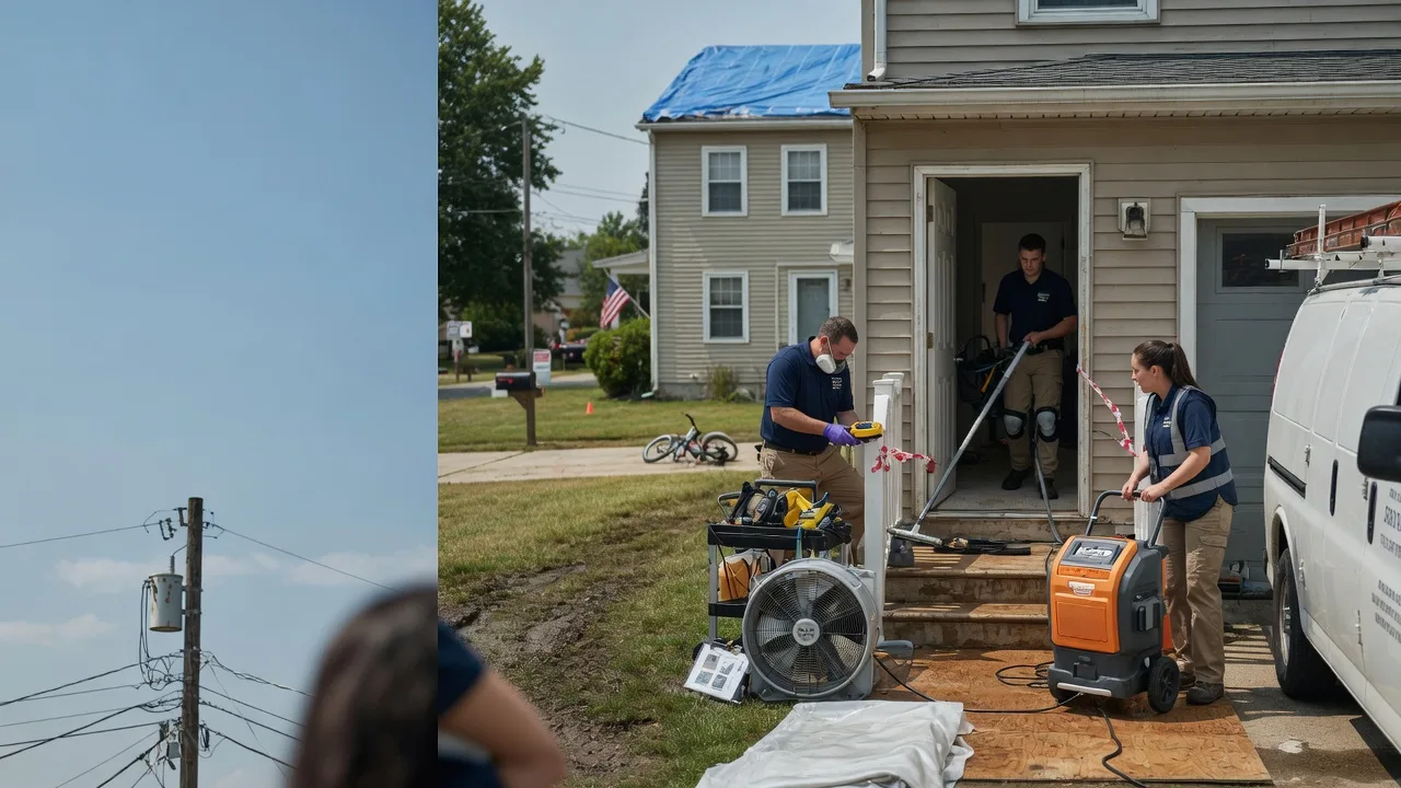 Water Damage Repair in Winburne, PA near me